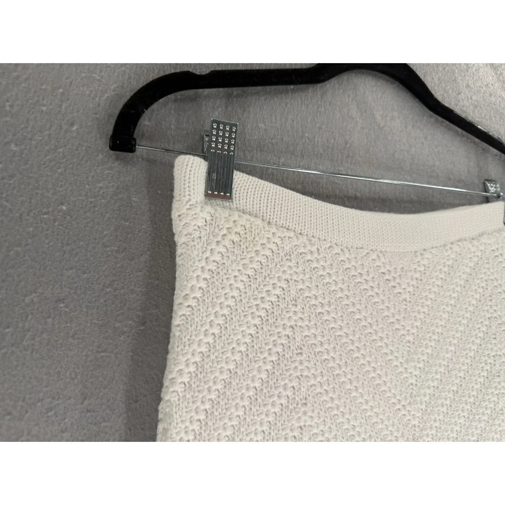 Hollister Mini Skirt Womens S White Crochet Ultra High Rise Y2K Coquette Coastal
